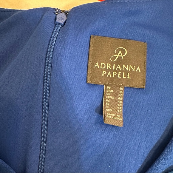 Adrianna Papell Blue dress - Picture 5 of 9